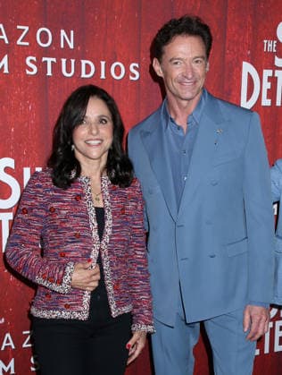 The Sheep Detectives New York Premiere Julia Louis-Dreyfus and Hugh Jackman attending The Sheep Detectives New York Premiere held at Jazz at Lincoln Center on April 19, 2026 in New York City, NY New York City Jazz at Lincoln Center NY USA Copyright: xStevenxBergman AFF-USA.COMx
