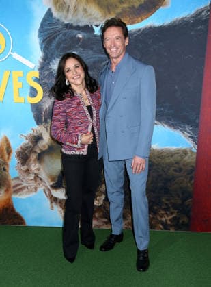 The Sheep Detectives New York Premiere Julia Louis-Dreyfus and Hugh Jackman attending The Sheep Detectives New York Premiere held at Jazz at Lincoln Center on April 19, 2026 in New York City, NY New York City Jazz at Lincoln Center NY USA Copyright: xStevenxBergman AFF-USA.COMx