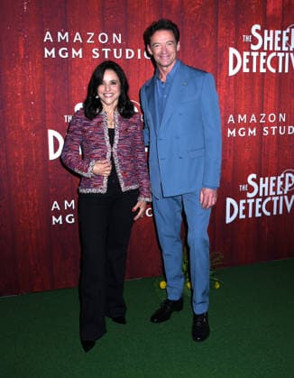 April 19, 2026, New York, Ny, United States: Julia Louis-Dreyfus and Hugh Jackman attend the New York Premiere of Amazon MGM Studios The Sheep Detectives . Held at Jazz at Lincoln Center in New York.. Zuma Press April 19, 2026. New York United States - ZUMAp281 20260419_zea_p281_001 Copyright: xPhotoxImagexPressx