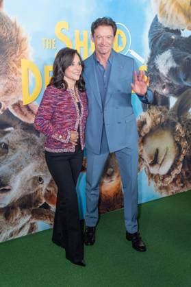 April 19, 2026, Bronx, New York, USA: Julia Louis-Dreyfus and Hugh Jackman attend premiere of Amazon MGM Studios The Sheep Detectives at Jazz at Lincoln Center in New York, NY on April 19, 2026. Bronx USA - ZUMAr339 20260419_znp_r339_080 Copyright: xLevxRadinx