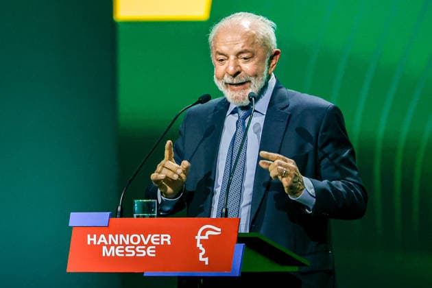 Eröffnung der Hannover Messe 2026 Rede Luiz Inacio Lula da Silva, Präsident der Föderativen Republik Brasilien Hannover Hannover, Stadthalle, Kuppelsaal Niedersachsen, Region Hannover Germany *** Opening of Hannover Messe 2026 Speech Luiz Inacio Lula da Silva, President of the Federative Republic of Brazil Hannover Hannover, Stadthalle, Kuppelsaal Niedersachsen, Region Hannover Germany