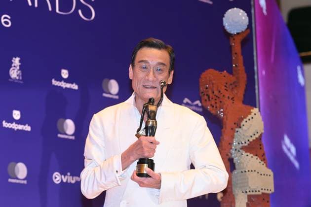 HONG KONG, CHINA - APRIL 19: Actor Tony Leung Ka-fai poses with trophy at backstage during the 44th Hong Kong Film Awards on April 19, 2026 in Hong Kong, China.  Copyright: xChinaxNewsxServicex 111635928134