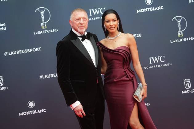Boris Becker, a German former professional tennis player at photocall for Laureus awards 2026 in Madrid on Monday, 20 April 2026. Cordon Press 