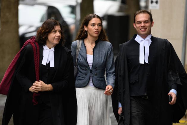 REBEL WILSON COURT, Barrister Sue Chrysanthou (left) and Charlotte MacInnes arrive (centre) at the Federal Court of Australia, in Sydney, Tuesday, April 21, 2026. ( NO ARCHIVING SYDNEY NEW SOUTH WALES AUSTRALIA  Copyright: xDANxHIMBRECHTSx 20260421175190522684