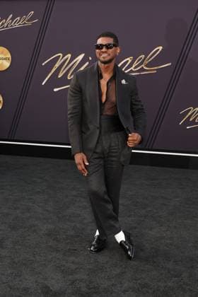 LOS ANGELES, CALIFORNIA - APRIL 20: Usher at Lionsgate s Michael Los Angeles premiere at Dolby Theatre on April 20, 2026 in Los Angeles, California. Credit: USA - ZUMAa123 20260420_zaa_a123_163 Copyright: xAdMediax