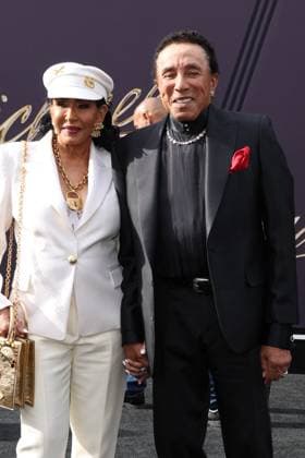 Premiere of Michael LOS ANGELES, CALIFORNIA - APRIL 20: Frances Gladney and Smokey Robinson at Lionsgate s Michael Los Angeles premiere at Dolby Theatre on April 20, 2026 in Los Angeles, California. Credit: AdMedia EDITORIAL USE ONLY  Copyright: xx AdMediax admphotostwo983708