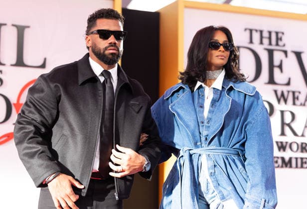 Celebrity arrivals for The Devil Wears Prada 2 at Lincoln Center Featuring: Russell Wilson, Ciara Where: New York, New York, United States When: 20 Apr 2026 Credit: Janet Mayer INSTARimages.com EDITORIAL USE ONLY. NOT FOR USE BY NEWSPAPERS BASED IN THE UK. Copyright: xx instar55631723
