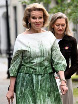 Queen Mathilde presents the Queen Mathilde Prize 2026 BRUSSELS, BELGIUM - APRIL 21 : Queen Mathilde pictured ahead to the Queen Mathilde Prize at the Royal Palace in Brussels. Every year, the Queen Mathilde Fund (FRM) supports inspiring initiatives aimed at helping vulnerable children and young people to build their lives and look to the future on April 21, 2026 in Brussels, Belgium, 21 04 2026 Brussels Belgium  Copyright: xDidierxLebrunx