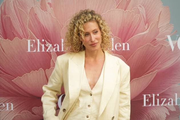 Teresa Riott at photocall for premiere perfum Eternal Aura in Madrid on Tuesday, 21 April 2026. Cordon Press 