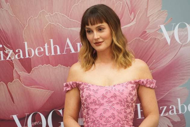 Leighton Meester at photocall for premiere perfum Eternal Aura in Madrid on Tuesday, 21 April 2026 Cordon Press 