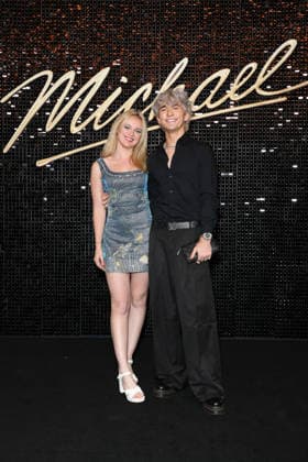 April 21, 2026: ASH HODGKINSON (R) attends the Sydney Premiere of Michael at Hoyts Entertainment Quarter on April 21, 2026 in Sydney, Australia  - ZUMAa155 20260421_aaa_a155_021 Copyright: xChristopherxKhouryx
