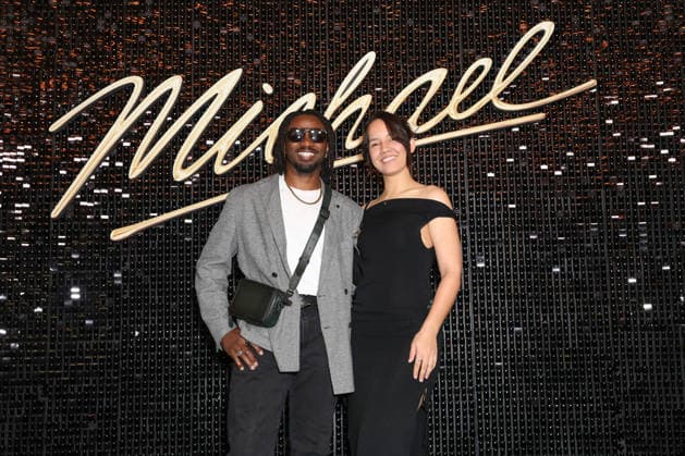 April 21, 2026: ONYE AGBARAKWE (L) attends the Sydney Premiere of Michael at Hoyts Entertainment Quarter on April 21, 2026 in Sydney, Australia  - ZUMAa155 20260421_aaa_a155_054 Copyright: xChristopherxKhouryx