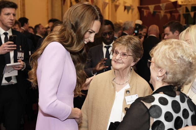 Members of the Royal Family host a reception to celebrate the life and legacy of Queen Elizabeth II The King and Queen, together with Members of the Royal Family, host a reception to celebrate the life and legacy of Queen Elizabeth II, at Buckingham Palace, London, UK, on the 21st April 2026. Picture by Aaron Chown WPA-Pool London Buckingham Palace London United Kingdom  WHA-0816
