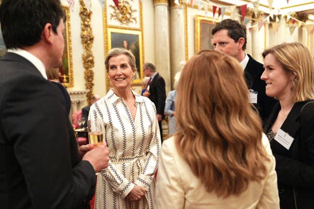 Members of the Royal Family host a reception to celebrate the life and legacy of Queen Elizabeth II The King and Queen, together with Members of the Royal Family, host a reception to celebrate the life and legacy of Queen Elizabeth II, at Buckingham Palace, London, UK, on the 21st April 2026. Picture by Aaron Chown WPA-Pool London Buckingham Palace London United Kingdom  WHA-0816