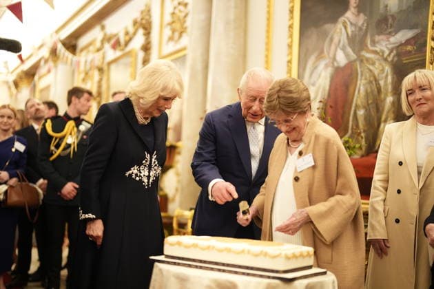 Members of the Royal Family host a reception to celebrate the life and legacy of Queen Elizabeth II The King and Queen, together with Members of the Royal Family, host a reception to celebrate the life and legacy of Queen Elizabeth II, at Buckingham Palace, London, UK, on the 21st April 2026. Picture by Aaron Chown WPA-Pool London Buckingham Palace London United Kingdom  WHA-0816