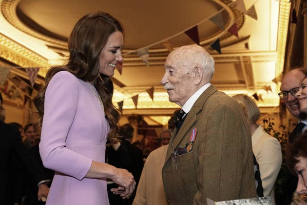 Members of the Royal Family host a reception to celebrate the life and legacy of Queen Elizabeth II The King and Queen, together with Members of the Royal Family, host a reception to celebrate the life and legacy of Queen Elizabeth II, at Buckingham Palace, London, UK, on the 21st April 2026. Picture by Aaron Chown WPA-Pool London Buckingham Palace London United Kingdom  WHA-0816