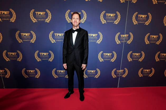 GOTHENBURG, SWEDEN 20260421 Sebastian Vettel arrives at The Perfect World Foundation Award gala at the Gothenburg Stock Exchange GOTHENBURG SWEDEN x9200x  Copyright: xBjörnxLarssonxRosvall TTx THE PERFECT WORLD FOUNDATION AWARD 2026 ggxs6CaaVj0