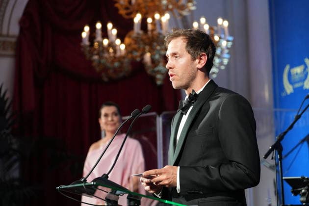 GOTHENBURG, SWEDEN 20260421 Former Formula 1 World Champion Sebastian Vettel arrives for The Perfect World Foundation Award gala at the old Gothenburg Stock Exchange GÖTEBORG SWEDEN x9200x  Copyright: xBjörnxLarssonxRosvall TTx THE PERFECT WORLD FOUNDATION AWARD 2026 rYyED5nebl0