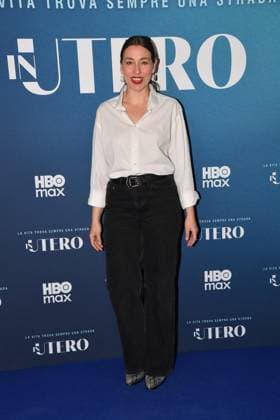 Rome, Terrazza Cinema Barberini Premiere of the series In Utero , In the photo: Giulia Galassi  Copyright: xVincenzoxLandix xipa-agency.netx xVincenzoxLandix IPA_Agency_IPA74135710