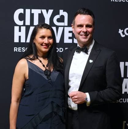 2026 City Harvest Gala - NYC Klavdia Ramnareine and Markus Glocker attend the 2026 City Harvest Gala at the Cipriani restaurant in New York, NY on April 21, 2026. Photo by Charles Guerin ABACAPRESS.COM New York City NY United States  Copyright: xGuerinxCharles ABACAx