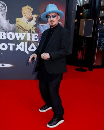David Bowie: You re Not Alone Premiere at Lightroom in Kings Cross, London on 21 04 2026 Boy George attending the David Bowie: You re Not Alone Premiere at Lightroom in Kings Cross, London, United Kingdom, Credit:Cat Morley Avalon United Kingdom, London, Kings Cross  Copyright: xCatxMorleyx xAvalonx 1093366906