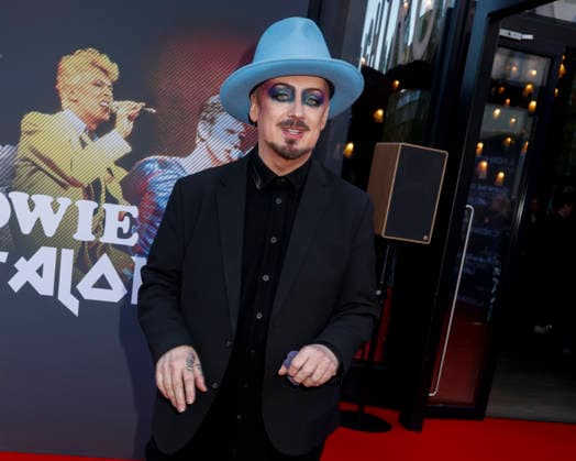 David Bowie: You re Not Alone Premiere at Lightroom in Kings Cross, London on 21 04 2026 Boy George attending the David Bowie: You re Not Alone Premiere at Lightroom in Kings Cross, London, United Kingdom, Credit:Cat Morley Avalon United Kingdom, London, Kings Cross  Copyright: xCatxMorleyx xAvalonx 1093366925