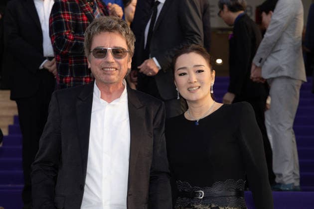 2nd World AI Film Festival Opening ceremony photocall - Cannes Jean-Michel Jarre, Gong Li attend the 2nd World AI Film Festival (WAIFF) opening ceremony photocall at the Palais des Festivals in Cannes, France on April 21, 2026. Photo by Shootpix ABACAPRESS.COM Cannes France  Copyright: xShootpix ABACAx