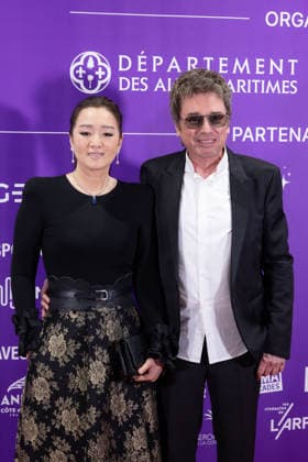 2nd World AI Film Festival Opening ceremony photocall - Cannes Jean-Michel Jarre, Gong Li attend the 2nd World AI Film Festival (WAIFF) opening ceremony photocall at the Palais des Festivals in Cannes, France on April 21, 2026. Photo by Shootpix ABACAPRESS.COM Cannes France  Copyright: xShootpix ABACAx