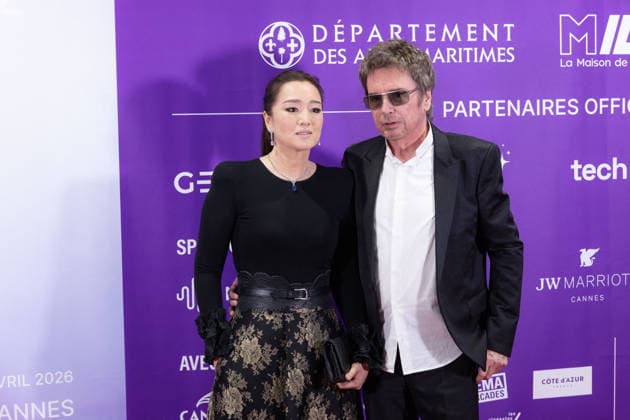 2nd World AI Film Festival Opening ceremony photocall - Cannes Jean-Michel Jarre, Gong Li attend the 2nd World AI Film Festival (WAIFF) opening ceremony photocall at the Palais des Festivals in Cannes, France on April 21, 2026. Photo by Shootpix ABACAPRESS.COM Cannes France  Copyright: xShootpix ABACAx