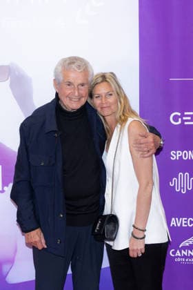 2nd World AI Film Festival Opening ceremony photocall - Cannes Claude Lelouch and daughter Sarah Lelouch attend the 2nd World AI Film Festival (WAIFF) opening ceremony photocall at the Palais des Festivals in Cannes, France on April 21, 2026. Photo by Shootpix ABACAPRESS.COM Cannes France  Copyright: xShootpix ABACAx