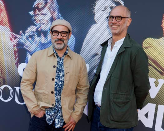 David Bowie: You re Not Alone Premiere at Lightroom in Kings Cross, London on 21 04 2026 Adam Buxton and Jesse Armstrong attending the David Bowie: You re Not Alone Premiere at Lightroom in Kings Cross, London, United Kingdom, Credit:Cat Morley Avalon United Kingdom, London, Kings Cross  Copyright: xCatxMorleyx xAvalonx 1093371582