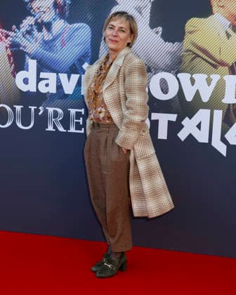 David Bowie: You re Not Alone Premiere at Lightroom in Kings Cross, London on 21 04 2026 Saskia Reeves attending the David Bowie: You re Not Alone Premiere at Lightroom in Kings Cross, London, United Kingdom, Credit:Cat Morley Avalon United Kingdom, London, Kings Cross  Copyright: xCatxMorleyx xAvalonx 1093395405