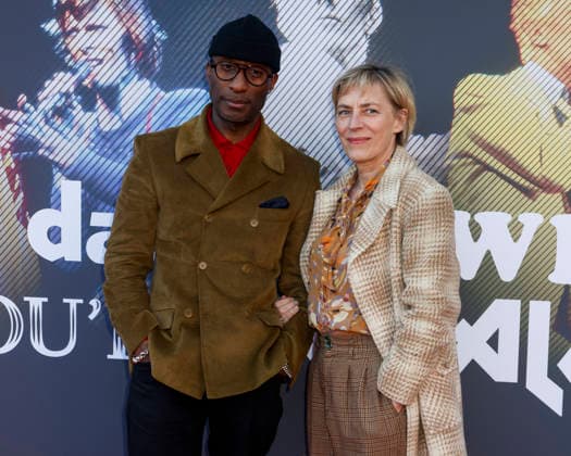 David Bowie: You re Not Alone Premiere at Lightroom in Kings Cross, London on 21 04 2026 Clint Dyer and Saskia Reeves attending the David Bowie: You re Not Alone Premiere at Lightroom in Kings Cross, London, United Kingdom, Credit:Cat Morley Avalon United Kingdom, London, Kings Cross  Copyright: xCatxMorleyx xAvalonx 1093395446