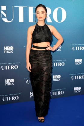 Denise Capezza bei der Premiere der HBO Max-Serie In Utero im Cinema Barberini. Rom, 21.04.2026