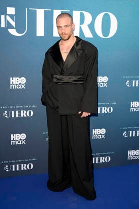 Alessio Fiorenza bei der Premiere der HBO Max-Serie In Utero im Cinema Barberini. Rom, 21.04.2026