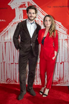 April 21, 2026, New York, New York, USA: ADAM NAGLE and TARA CASSANDRO attend the Animal Farm Premiere at Regal Theater in New York. 21 April 2026 New York USA  - ZUMAa265 20260421_zep_a265_014 Copyright: xEricxAcquayex