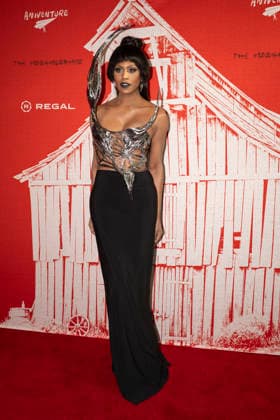 April 21, 2026, New York, New York, USA: LAVERNE COX attends the Animal Farm Premiere at Regal Theater in New York. 21 April 2026 New York USA  - ZUMAa265 20260421_zep_a265_064 Copyright: xEricxAcquayex