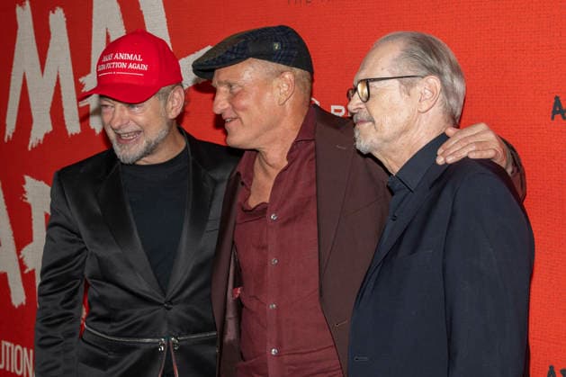 April 21, 2026, New York, New York, USA: ANDY SERKIS, WOODY HARRELSON and STEVE BUSCEMI attend the Animal Farm Premiere at Regal Theater in New York. 21 April 2026 New York USA  - ZUMAa265 20260421_zep_a265_077 Copyright: xEricxAcquayex