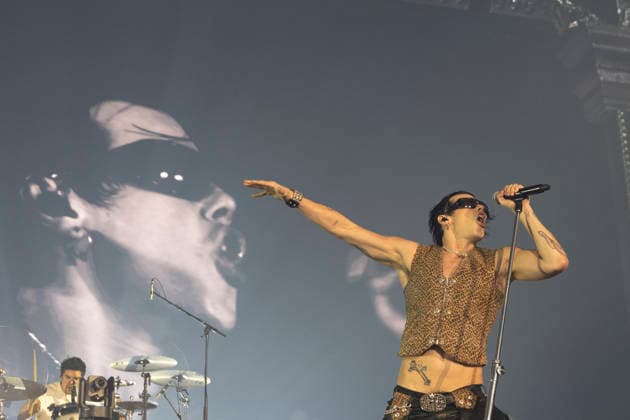 Yungblud performs live at Utilita Arena in Newcastle, UK, 21 April 2026 Yungblud performs live at Utilita Arena in Newcastle, UK, 21 April 2026., Credit:David Wala Avalon England, Tyne and Wear, Newcastle upopn Tyne  Copyright: xDavidxWalax xAvalonx 1093405187