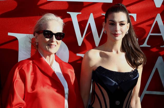 European premiere of The Devil Wears Prada 2 at Vue and Cineworld, Leiceser Square, London, UK Meryl Streep and Anne Hathaway, attend European premiere of The Devil Wears Prada 2 at Vue and Cineworld in London, England on the 22nd April 2026. London Vue and Cineworld UK Copyright: xFredxDuvalx