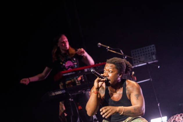 April 22, 2026, Shanghai, Shanghai, China: MCKINLEY DIXON performs live at Modern Sky Lab during his Magic, Alive! China tour, in Shanghai, China, on April 22, 2026. Shanghai China  - ZUMAa290 20260422_zep_a290_006 Copyright: xAndreaxAimarx