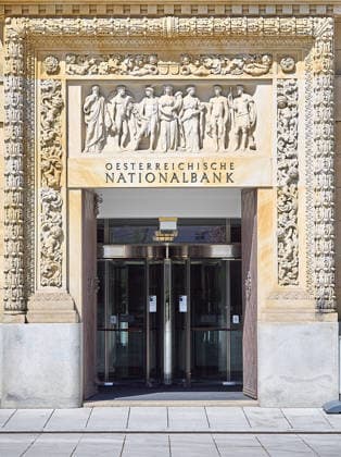 - Wien 22.04.2026 - PK Österreichische Nationalbank - Heute fand in der Österreichischen Nationalbank die Präsentation des Financial Stability Report 51 statt. PHOTO: ÖNB Österreichische Nationalbank. Vienna (AUSTRIA) - Austrian National Bank. OeNB, ÖNB, ONB, Österreichische Nationalbank