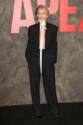 Charlize Theron bei der Premiere des Netflix-Films Apex im Paris Theatre. New York, 22.04.2026