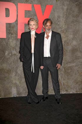 Charlize Theron und Baltasar Kormakur bei der Premiere des Netflix-Films Apex im Paris Theatre. New York, 22.04.2026