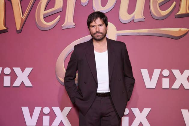 Los Encantos del Sinverguenza Red Carpet Juan Felipe Samper attends the red carpet for ˜Los Encantos del Sinverguenza™ tv series at Videocine. on April 22, 2026 in Mexico City, Mexico. (Photo by Yamak Perea Eyepix Group) Copyright: xYamakxPerea xEyepixxGroupx YP_22042026_181465