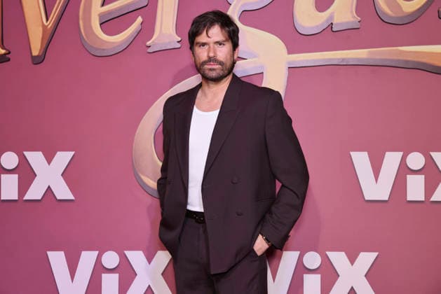 Los Encantos del Sinverguenza Red Carpet Juan Felipe Samper attends the red carpet for ˜Los Encantos del Sinverguenza™ tv series at Videocine. on April 22, 2026 in Mexico City, Mexico. (Photo by Yamak Perea Eyepix Group) Copyright: xYamakxPerea xEyepixxGroupx YP_22042026_181467