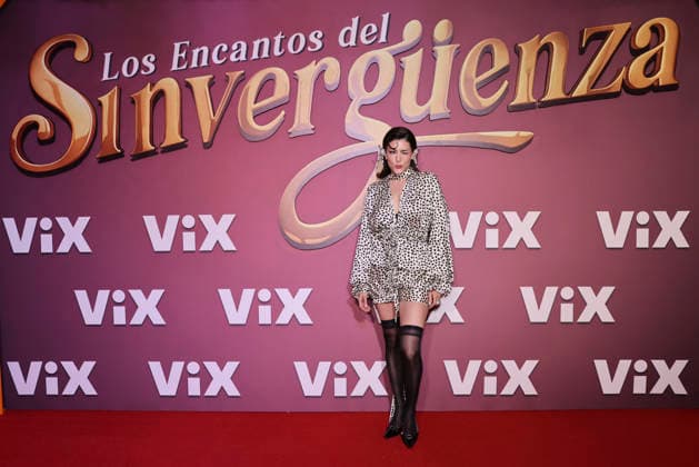 Los Encantos del Sinverguenza Red Carpet Daniela Alvarez attends the red carpet for ˜Los Encantos del Sinverguenza™ tv series at Videocine. on April 22, 2026 in Mexico City, Mexico. (Photo by Yamak Perea Eyepix Group) Copyright: xYamakxPerea xEyepixxGroupx YP_22042026_181411