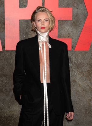 Arrivals for the New York premiere of Netflix s Apex at the Plaza Hotel Featuring: Charlize Theron Where: New York, United States When: 22 Apr 2026 Credit: Janet Mayer INSTARimages.com EDITORIAL USE ONLY. NOT FOR USE BY NEWSPAPERS BASED IN THE UK. Copyright: xx instar55637159