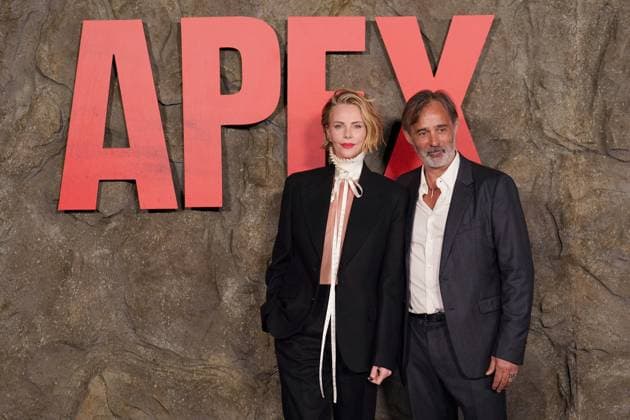 Charlize Theron, Baltasar KormÃ¡kur at arrivals for APEX Premiere, The Paris Theater, New York, NY, April 22, 2026. Photo By: Kristin Callahan Everett Collection APEX Premiere PUBLICATIONXNOTxINxCANxCHNxFRAxITAxJPNxNORxPOLxRUSxESPxUKxUSA