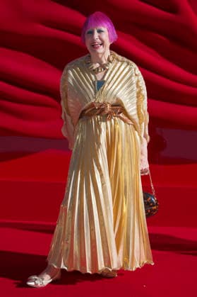 Zandra Rhodes bei der Europapremiere des Kinofilms The Devil Wears Prada 2 Der Teufel trägt Prada 2 im Cineworld Leicester Square & Vue West End. London, 22.04.2026